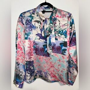 SHEIN Floral Blouse Size SMALL